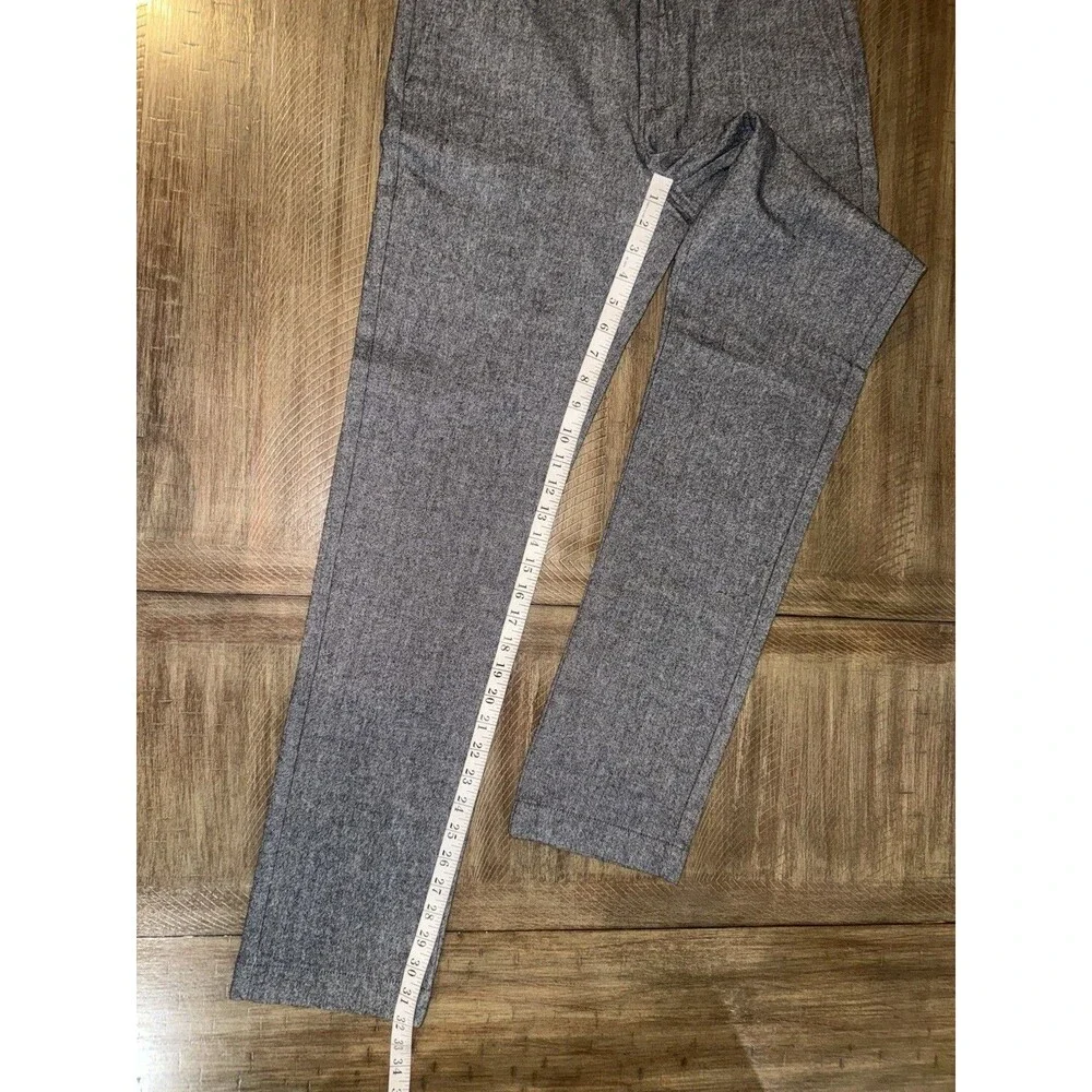 NWT J. Crew 770 Straight Dress Pants Gray Brushed Twill Stretch  Size 29x32 $118